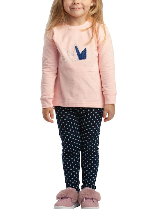 Trax Kids Set with Leggings Winter 2pcs Pink