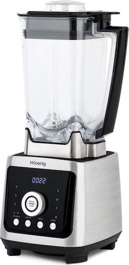 HKoenig MXH880 Μπλέντερ με Πλαστική Κανάτα 2 lt 2000W Inox