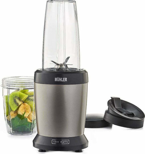 Muhler Blender Cu Cană Din Plastic 800 Ml 1000W Auriu MNB-1200