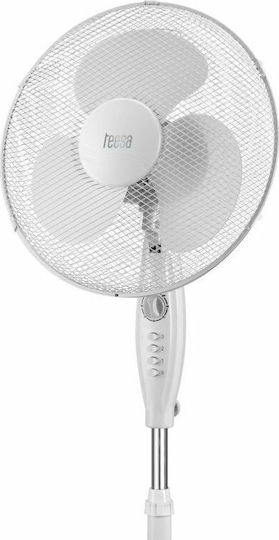 Teesa Pedestal Fan 45W Fan Diameter 43cm White