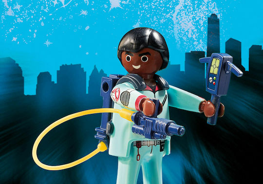 Playmobil Ghostbusters Zeddemore with Aqua Scooter for 6+ years old years old