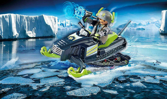 Playmobil Топ агенти Arctic Rebels Ice Scooter за 6+ години години