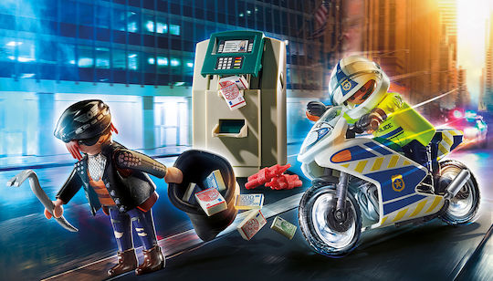 Playmobil City Action Bank Robber Chase for 4-10 years old