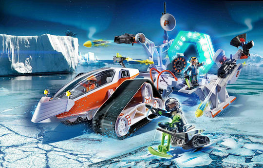 Playmobil Top Agents Spy Team Command Sled για 6 ετών