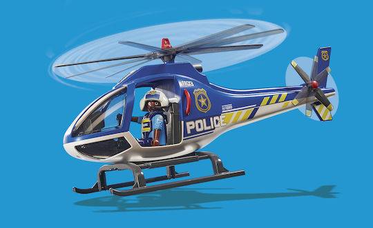Playmobil City Action Police Parachute Search for 4-10 years old