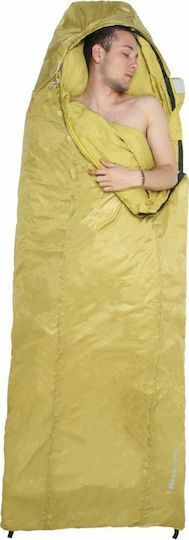 Seven Heaven Sleeping Bag Μονό 2 Εποχών Karma Net Right Zip Golden/Yellow