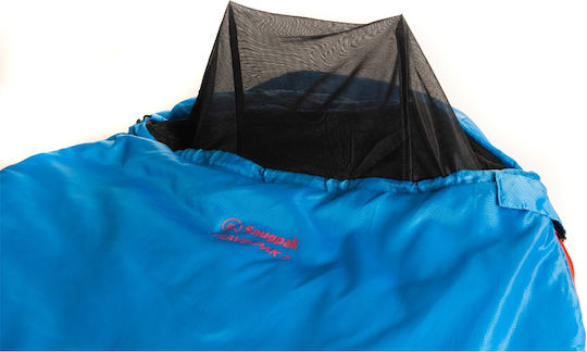 Snugpak Sleeping Bag Single 2 Seasons Travelpak 2 Electric Blue