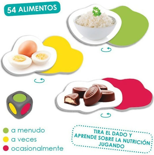 Akros The Healthy Eating Pyramid Εκπαιδευτικό Παιχνίδι Γνώσεων για 3-8 Ετών