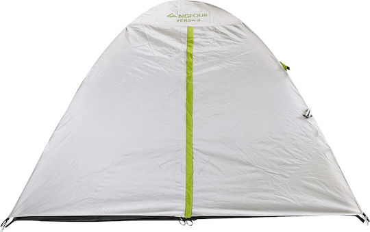 Bigfour Versa 3 Camping Tent Igloo Green with Double Cloth 3 Seasons for 3 People 205x205x135cm