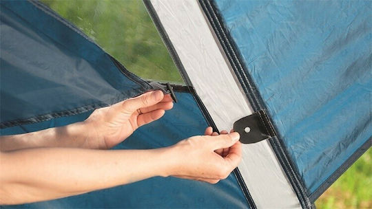 Outwell Earth 3 Tent 2016 Σκηνή Camping Τούνελ Μπλε με Διπλό Πανί για 3 Άτομα