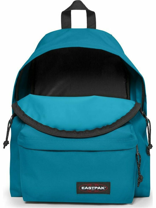 Eastpak Padded Pak'r Novel Blue Σχολική Τσάντα Πλάτης Γυμνασίου - Λυκείου σε Τιρκουάζ χρώμα