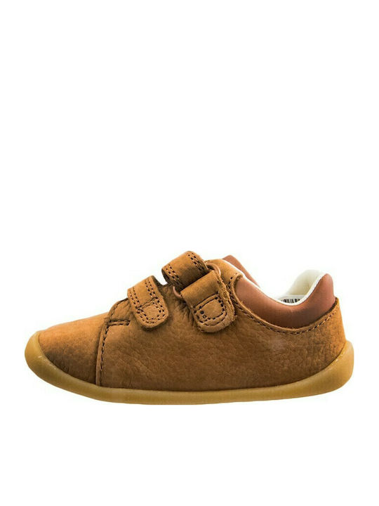 Roamer Craft Kids Sneakers Anatomic with Scratch Brown