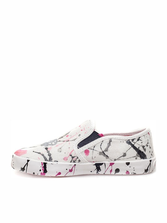 Kids Espradrilles Slip-On White Kiwi