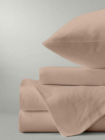 Sunshine Sheet Sets Single with Elastic 105x205+30cm. Cotton Feelings 151 22 Beige 3pcs