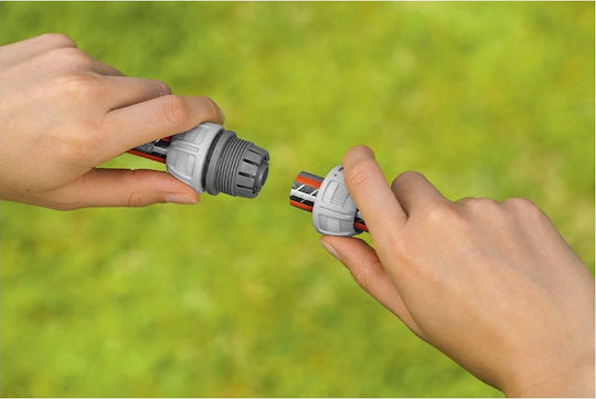Gardena 18232-50 Irrigation Hose Connection for Hose 1/2" & 5/8" Gray