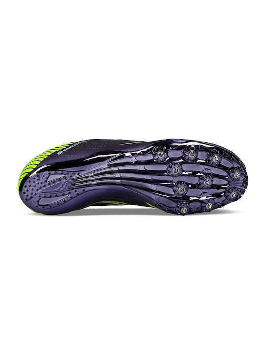 Showdown 4 Damen Sportschuhe Spikes Schwarz