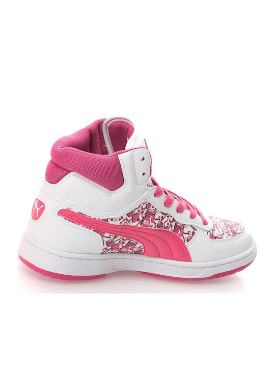 Puma Kids Sneakers High Contest White