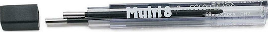 Staedtler 2 Συσκευασίες x 2 Μύτες Μολυβιού Multi8 Πάχους 2mm Μωβ