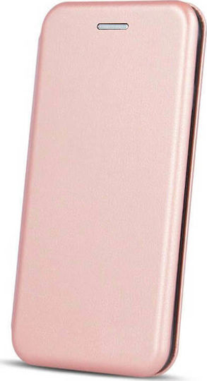 Book Husa Din Piele Artificială Rose Gold Huawei P40