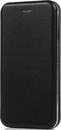 Forcell Elegance Book Δερματίνης Μαύρο (Galaxy A6 2018)
