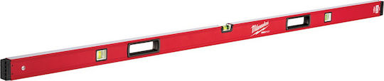 Milwaukee Redstick Backbone 180 Spirit Level Aluminum Magnetic 180cm with 3 Eyes