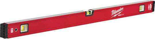 Milwaukee Redstick Backbone 100 Magnetic Spirit Level Aluminum Magnetic 100cm with 3 Eyes