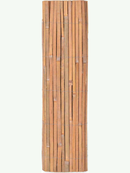 vidaXL Bamboo Fencing Bamboo with Whole Wood 1x4m