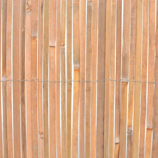 vidaXL Bamboo Fencing Bamboo with Whole Wood 1x4m