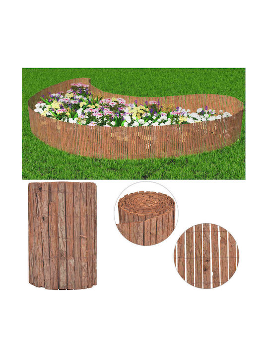 vidaXL Bambuszaun Holz 50x1000cm