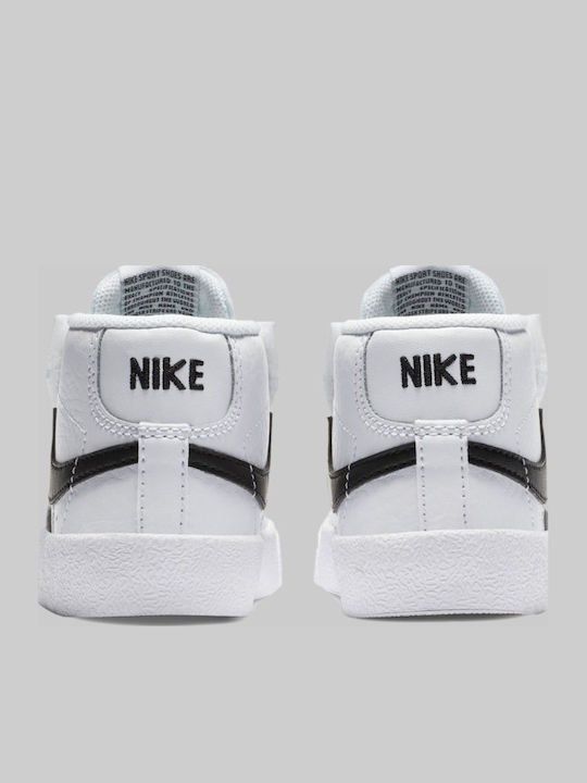 Blazer Mid '77 Παιδικά Sneakers High Λευκά