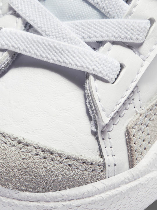 Blazer Mid '77 Παιδικά Sneakers High Λευκά