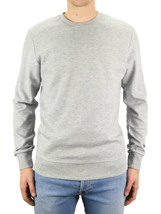 Jack & Jones Men's Sweatshirt Light Grey Melange