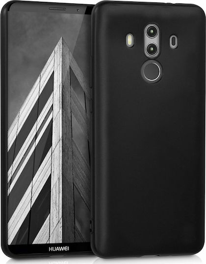 Subțire Back Cover Silicon Negru (Huawei Mate 10 Pro)