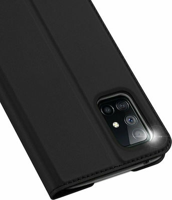 Dux Ducis Skin Pro Synthetic Leather Book Black (Galaxy A71)