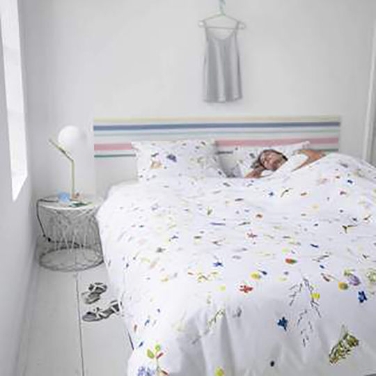 Snurk Flower Fields Set Kids Duvet Cover Single with Pillowcase Multicolored 135x200cm