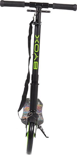 Byox Kids Scooter Foldable Flurry 2-Wheel for 10+ Years Green