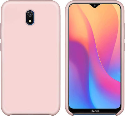 Sonique Liquid Back Cover Σιλικόνης Ροζ (Redmi 8A)