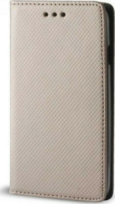 Forcell Plus Synthetic Leather Book Gold (Galaxy S8+)