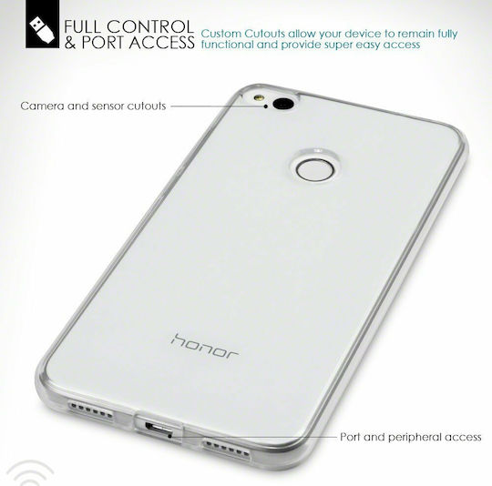 Terrapin TPU Gel Umschlag Rückseite Silikon Transparent (Huawei P8 Lite 2017 / P9 Lite 2017 / Honor 8 Lite Huawei P8 Lite 2017 / P9 Lite 2017 / Honor 8 Lite)