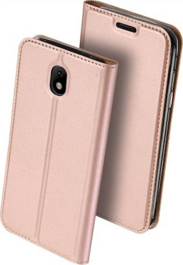 Dux Ducis Skin Pro Buchen Sie Synthetisches Leder Rose Gold (Huawei P30)