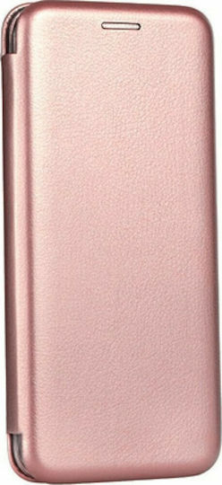 Book Δερματίνης Ροζ Χρυσό (Galaxy S10 Lite)
