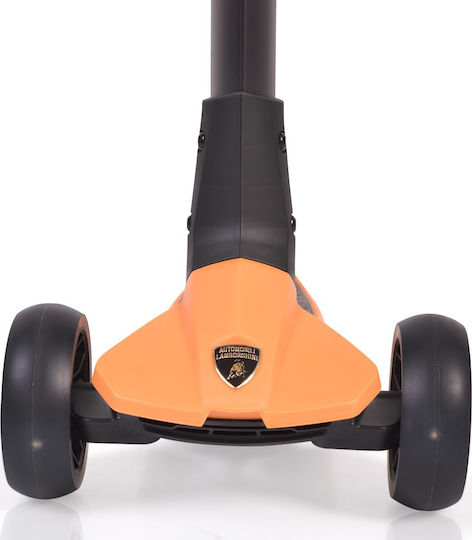 Byox Kids Scooter Foldable Lamborghini 3-Wheel for 3+ Years Orange