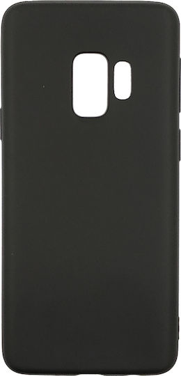 Senso SOFT TOUCH Back Cover Σιλικόνης Μαύρο (Galaxy S9)