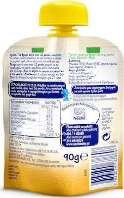 Nestle Fruchtcreme NaturΝes Banana & Apple für 6m+ 90gr