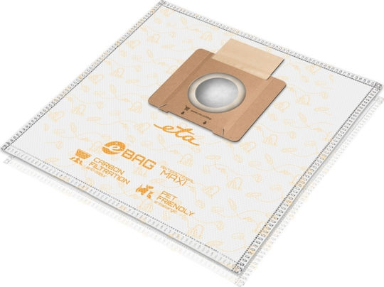 ETA eBag Antibacterial Maxi Σακούλες Σκούπας 5τμχ Universal
