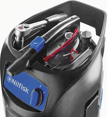 Nilfisk Attix 30-21 PC Σκούπα Υγρών / Στερεών 1500W με Κάδο 30lt