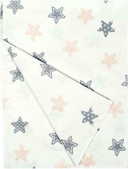 Dimcol Star Față de pernă pentru copii din bumbac 100% 50x70buc 103 Grey 1925813107310372
