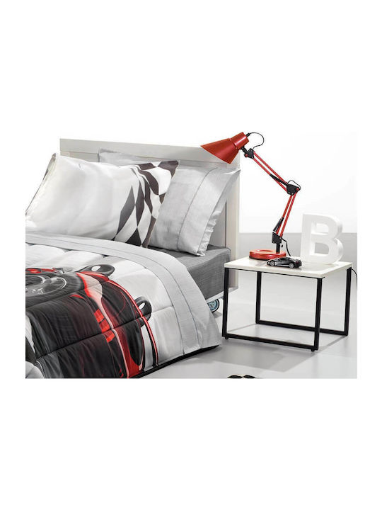 Saint Clair Formula Παιδική Μαξιλαροθήκη 50x70εκ. Γκρι