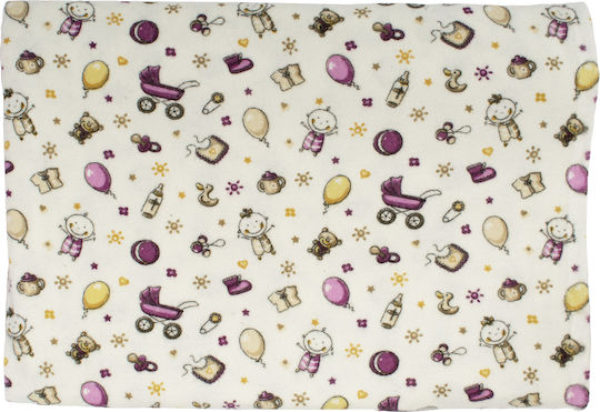 Dimcol Baby & Balloon Kids Cotton Pillowcase 50x70cm 01