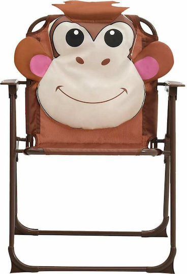 Garden Bistro Kids Table and Chairs Set Brown vidaXL
